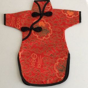 Kimono wine bottle cover or doll dress.